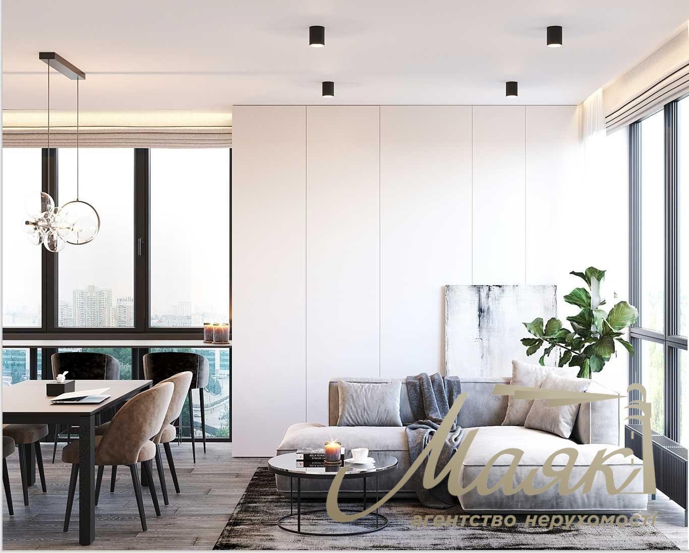 Продаж 2-кімнатної квартири 90м2 у ЖК бізнес класу "Greenville Park", Шенченківський