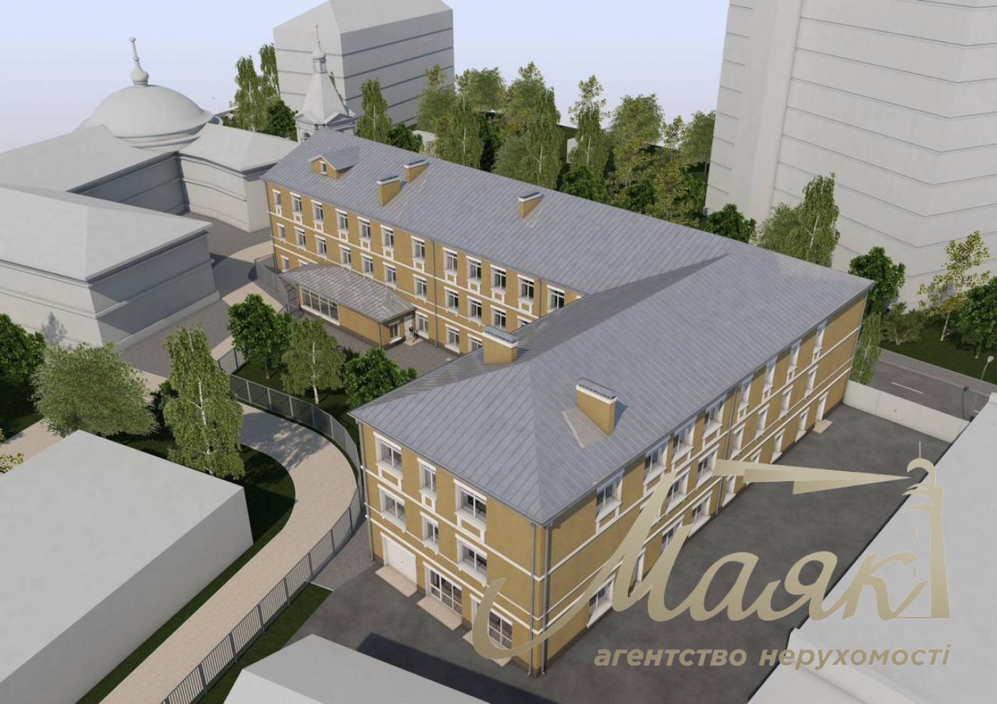 Продаж комплексу будівель із територією, вул. Рибальська, Печерськ