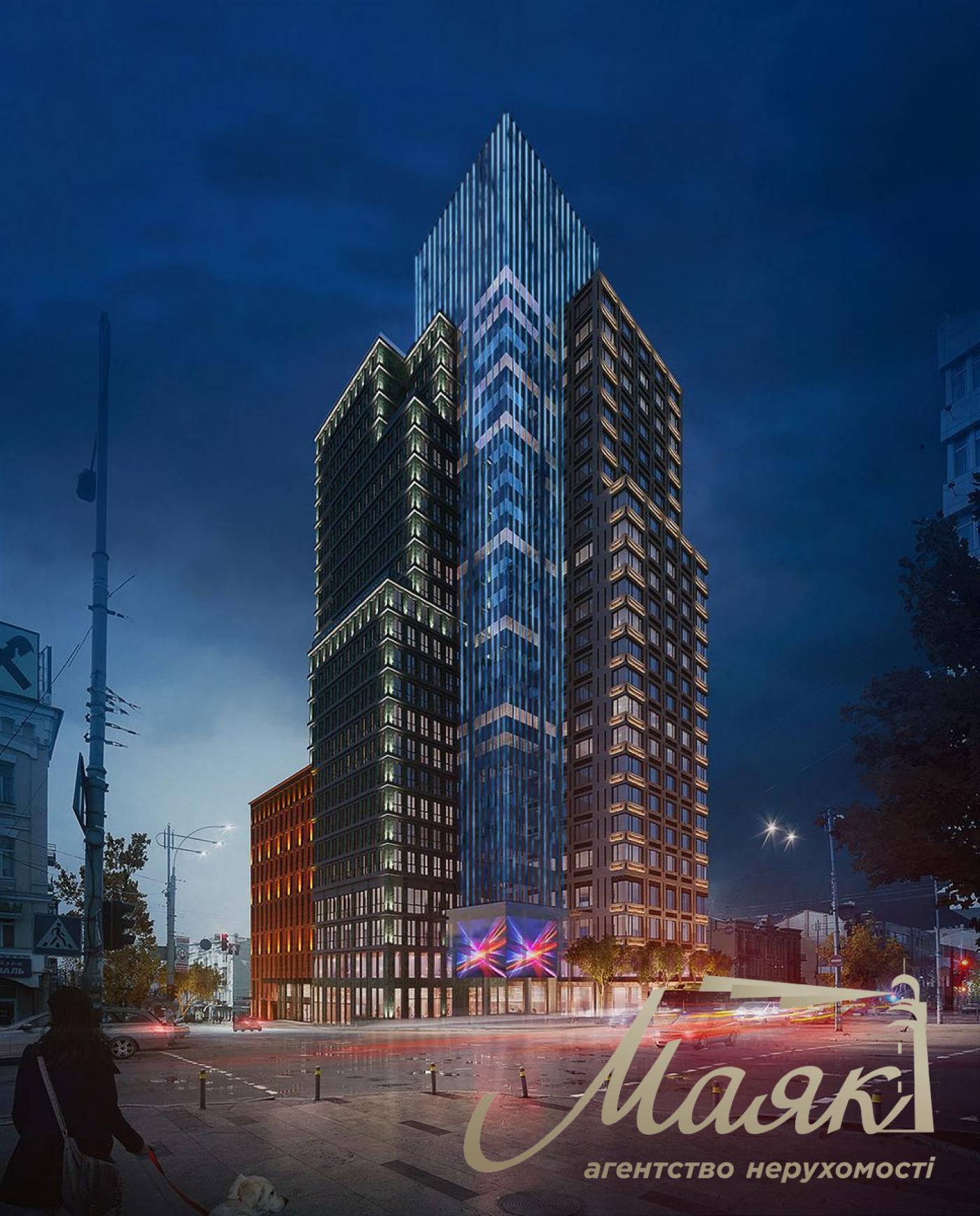 Rent of an exclusive apartment 300m2 in the residential complex Chicago Central house, Antonovicha st. (Gorky), 44
