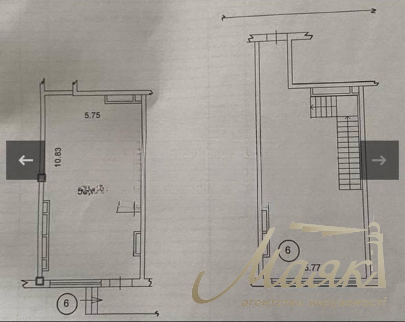 Оренда фасадного комерційного приміщення в ЖК River Stone, Осокорки.