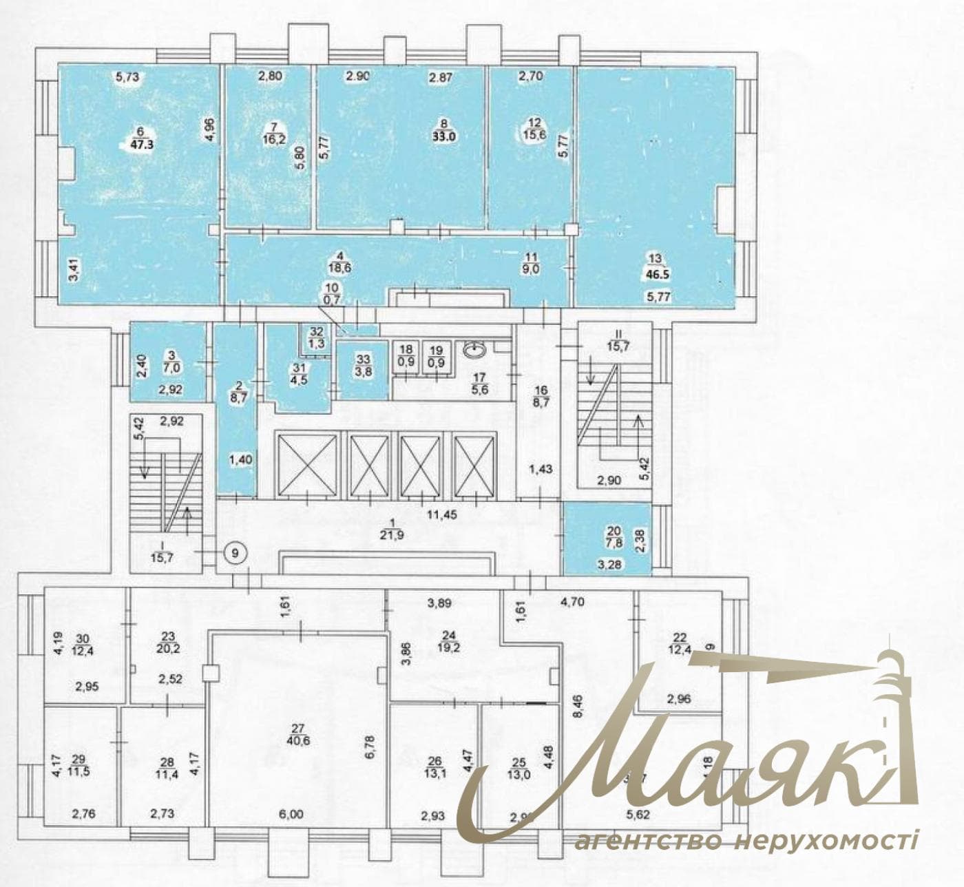 220 m² Office Space for Rent at Bastion Business Center, Bolsunovskaya St., Pechersk, Downtown