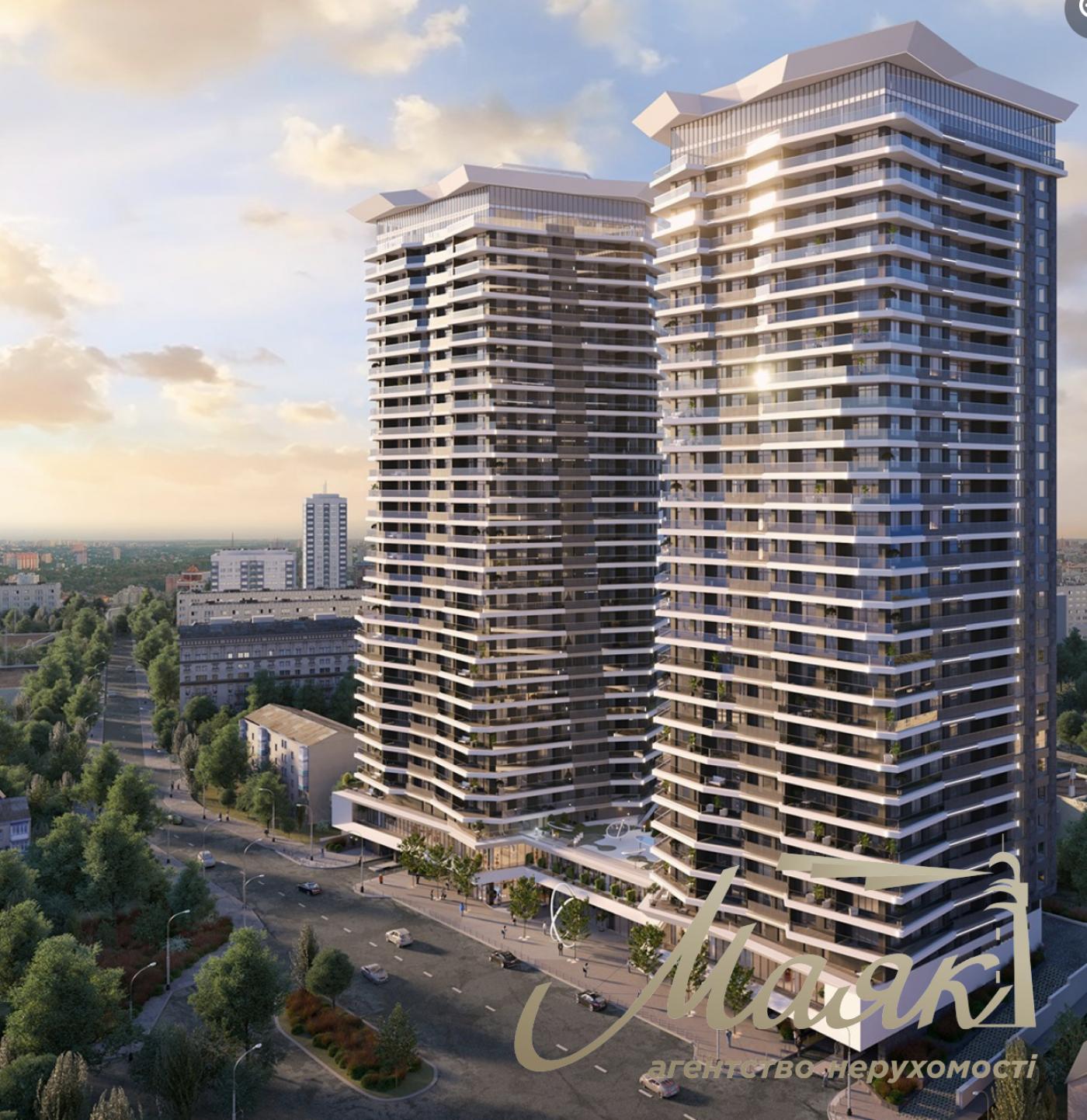 Sale of facade premises in the residential complex DIADANS, Evgeniya Konovaltsa street, Pechersk, Kyiv