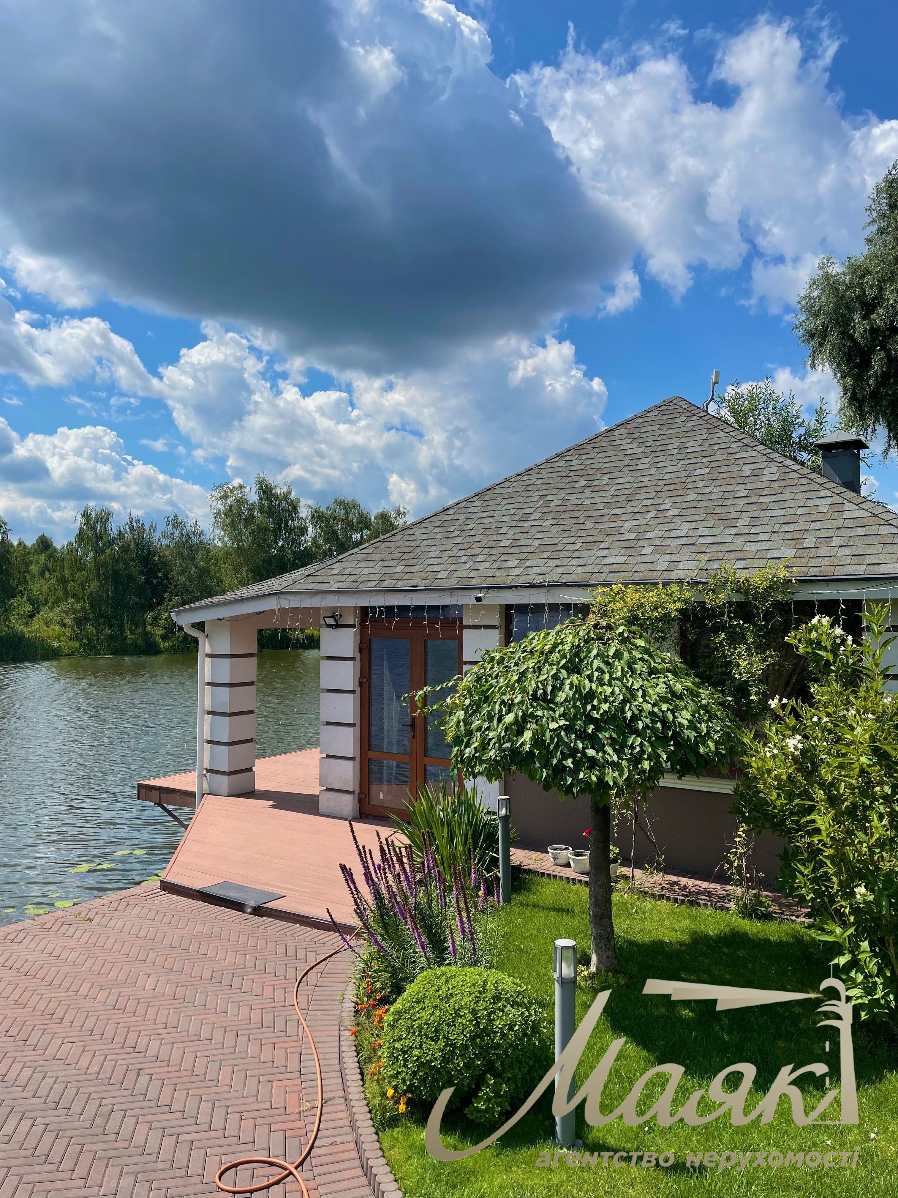 Оренда будинку 420м2 біля води, 9 км дамби, закритий КМ у с.Конча Заспа/Козин, Обухівський напрямок.