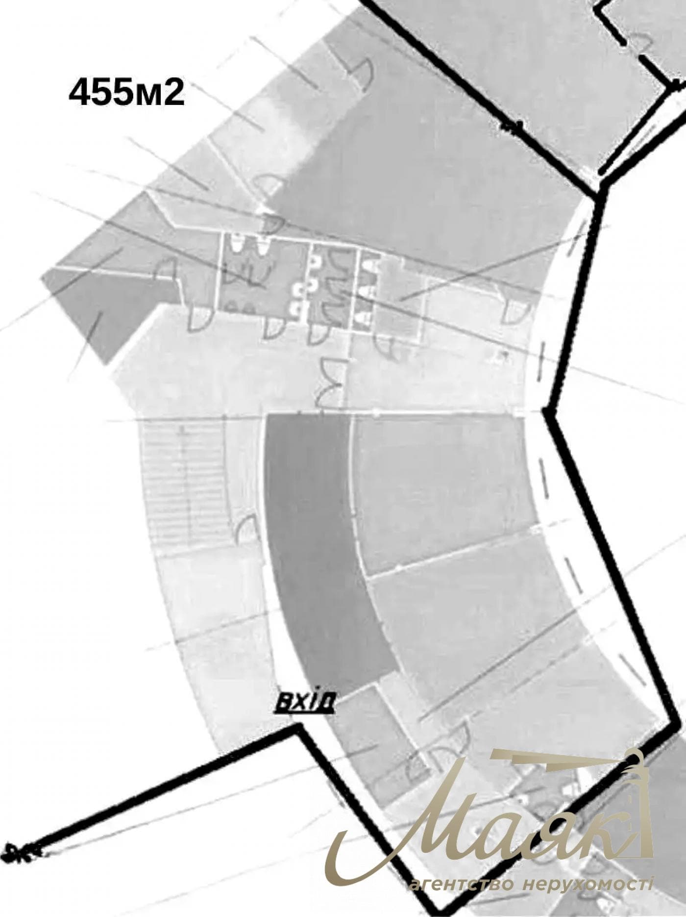 Office space for rent: 455 m² at 22 Rybalskaya St., Pechersk.