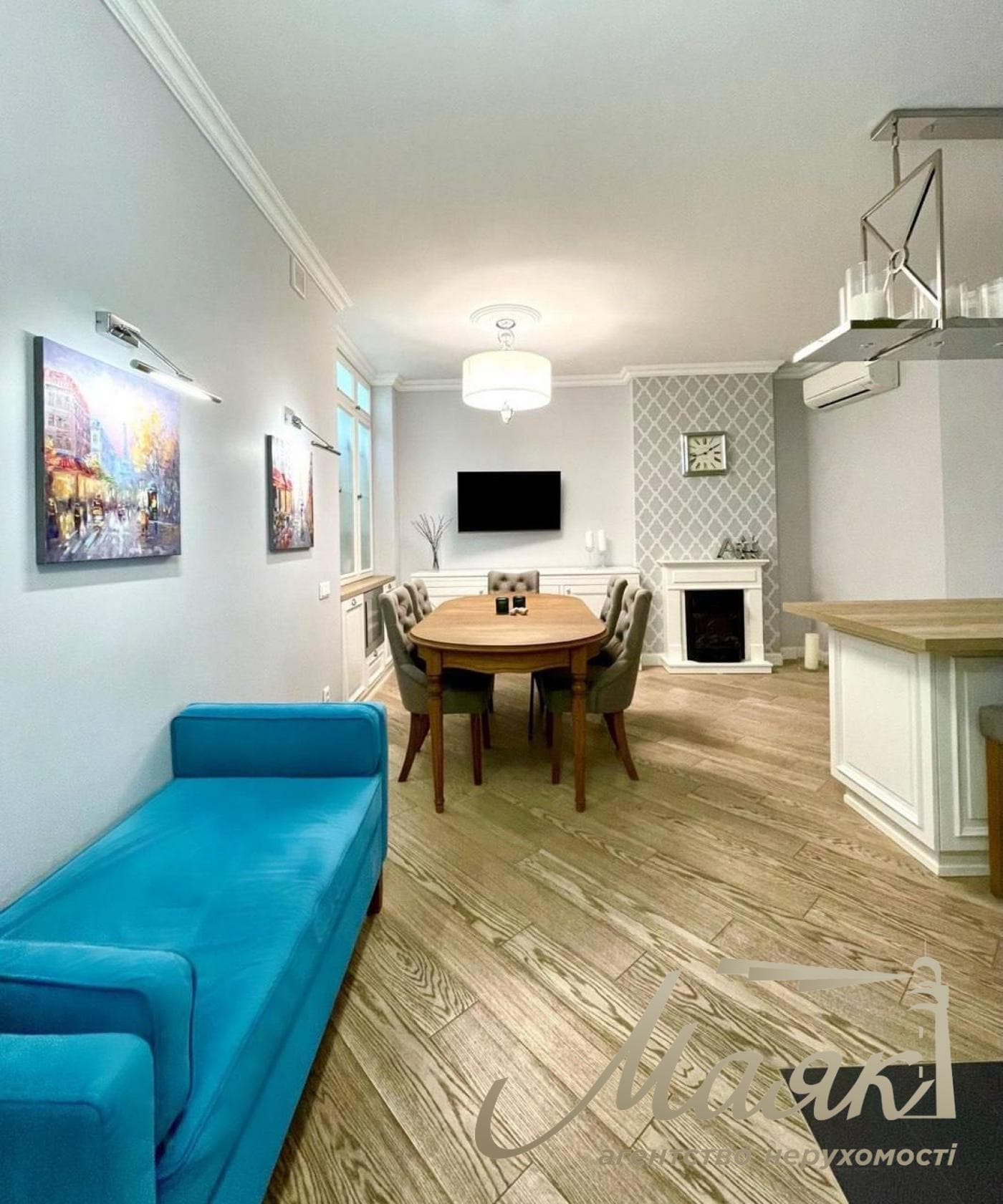 For sale 4 bedroom apartment in Park Avenue Residential Complex, 60 Goloseevsky Ave.
