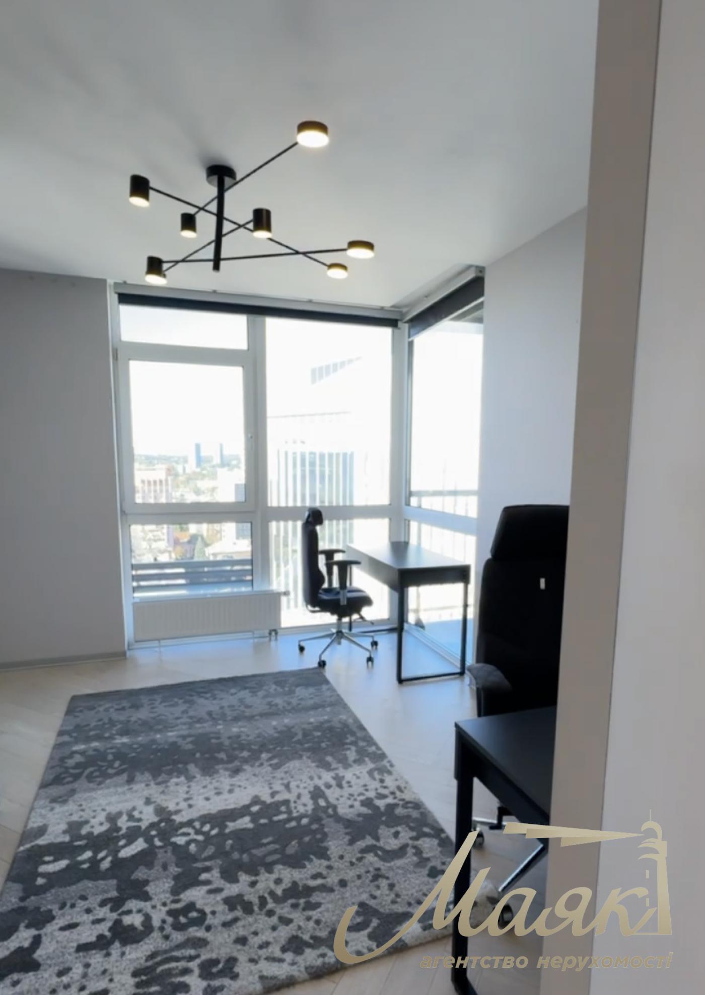 Аренда видовой 4-комнатной квартиры 168м2 в ЖК «Французский квартал 2» Печерский район, Киев