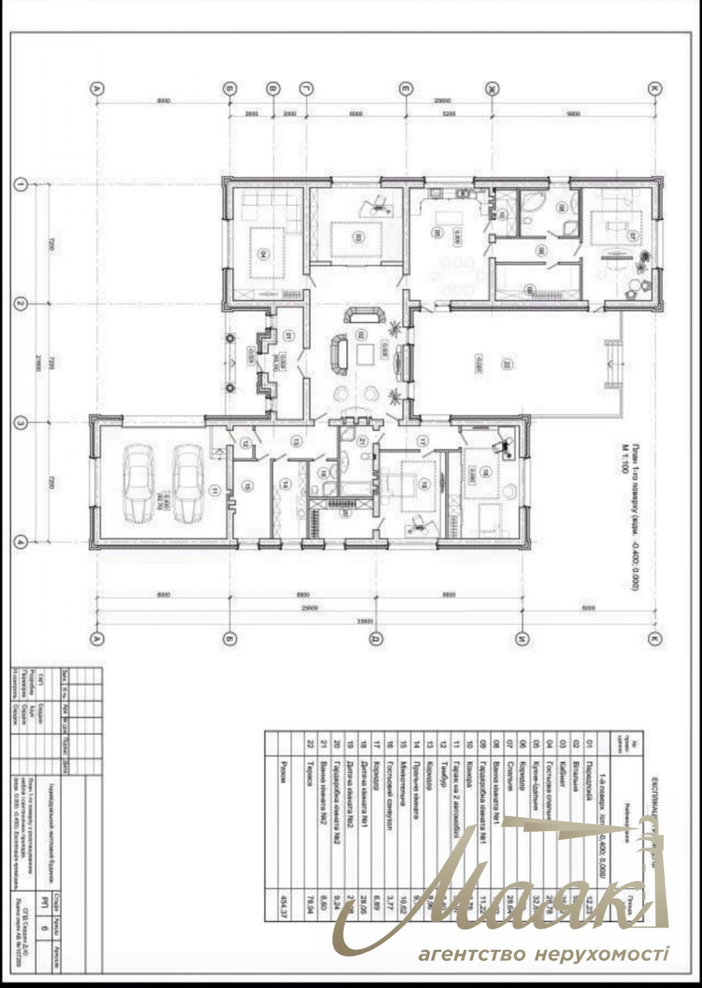 Оренда 2-поверхового будинку площею 454 м² у житловому комплексі «Лагуна», Осокорки
