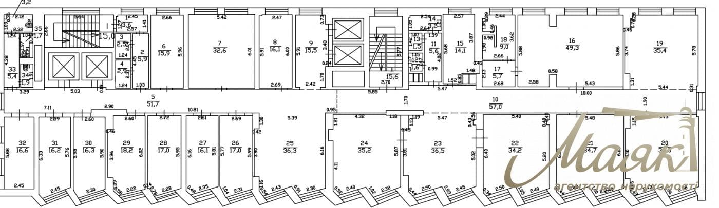 Оренда офісу площею 1500 м² у бізнес-центрі «Доміно», вул. Нижній Вал, 51, Поділ.