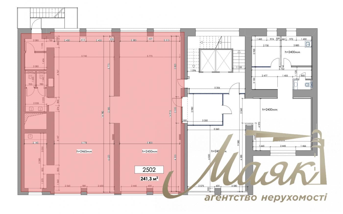 Аренда офиса 277м2 без ремонта в БЦ Infinity ,ул. Саксаганского, Центр, Киев