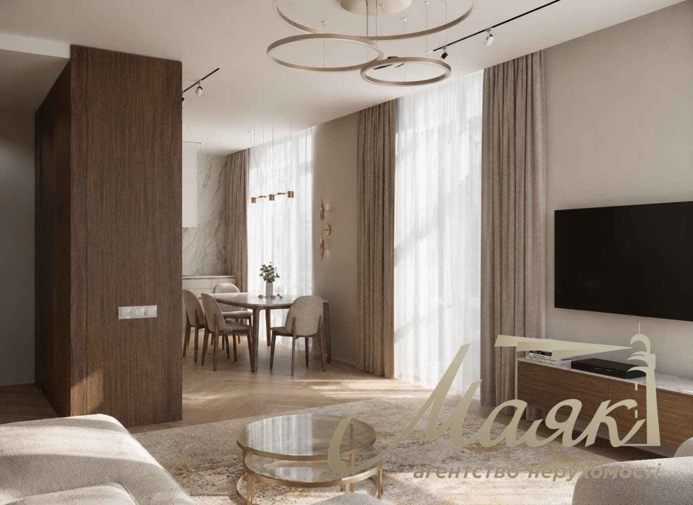 3-bedroom apartment for sale, 118 m², in the "French Quarter 2" residential complex, John McCain Street, Pechersk, Downtown, Kyiv