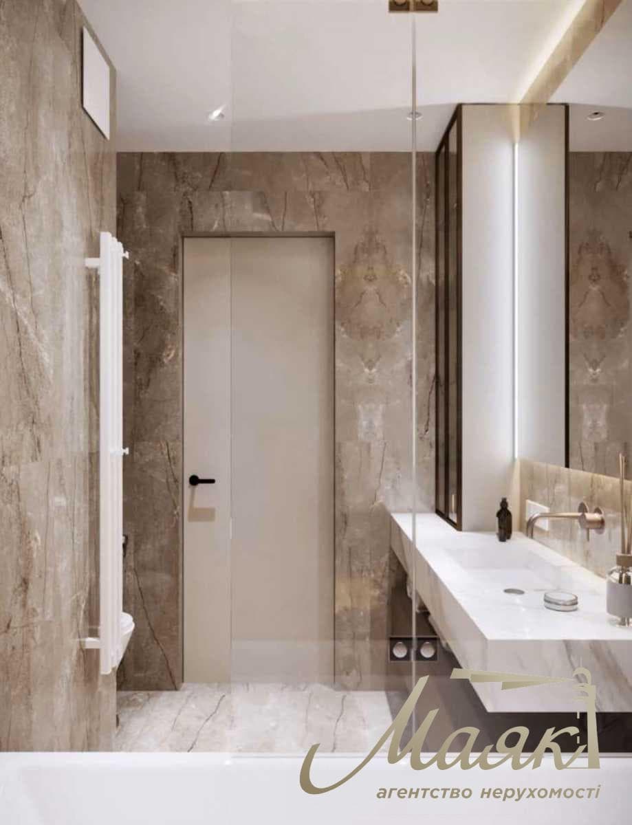 2-bedroom apartment for rent in the White Lines residential complex, 50 m², 76 Holosiivskyi Avenue