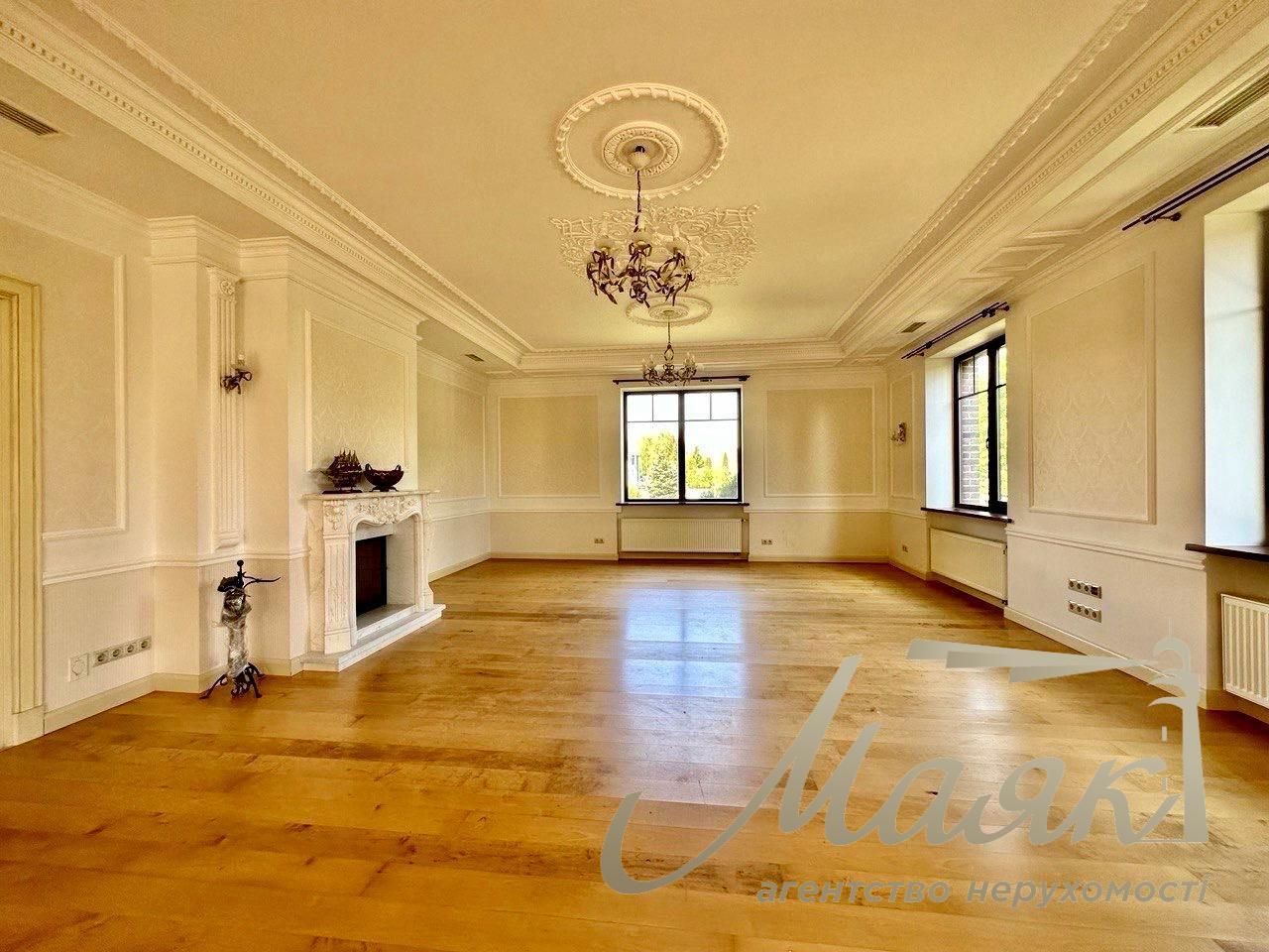 Оренда будинку з ремонтом 712 м², ділянка 50 соток, 2 поверхи в СМТ Козин/Конча Заспа в закритому КМ.