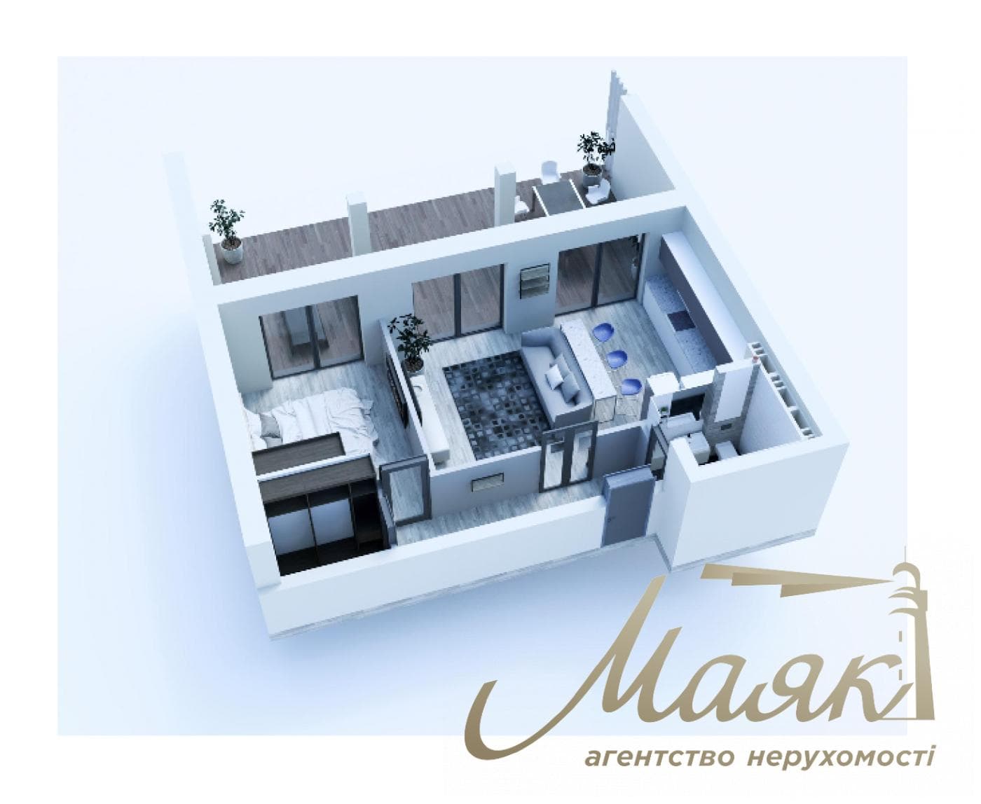 Продаж 2-х кімнатної квартири 109,68м2, Ходосівка, КМ XO RESIDENCE.