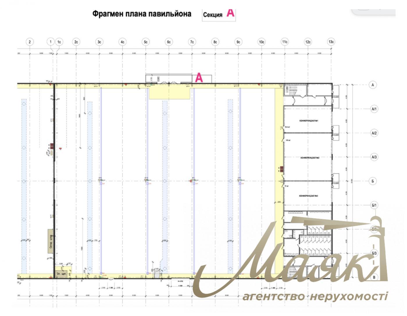Аренда склада-производства 9300 м², Березовка