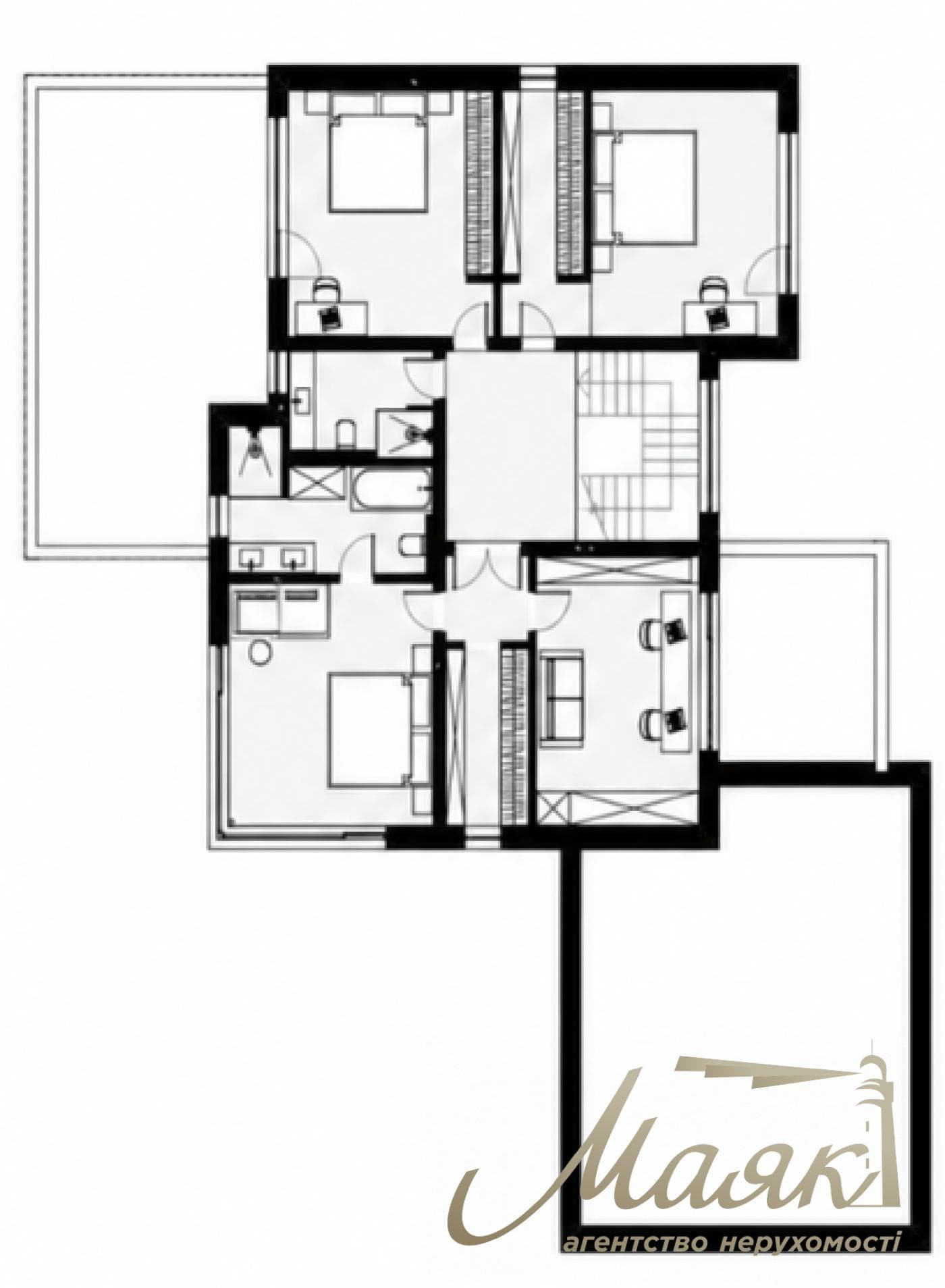 Продаж 2-поверхового будинку площею 350 м², Ходосівка, КГ «Нова Ходосівка»