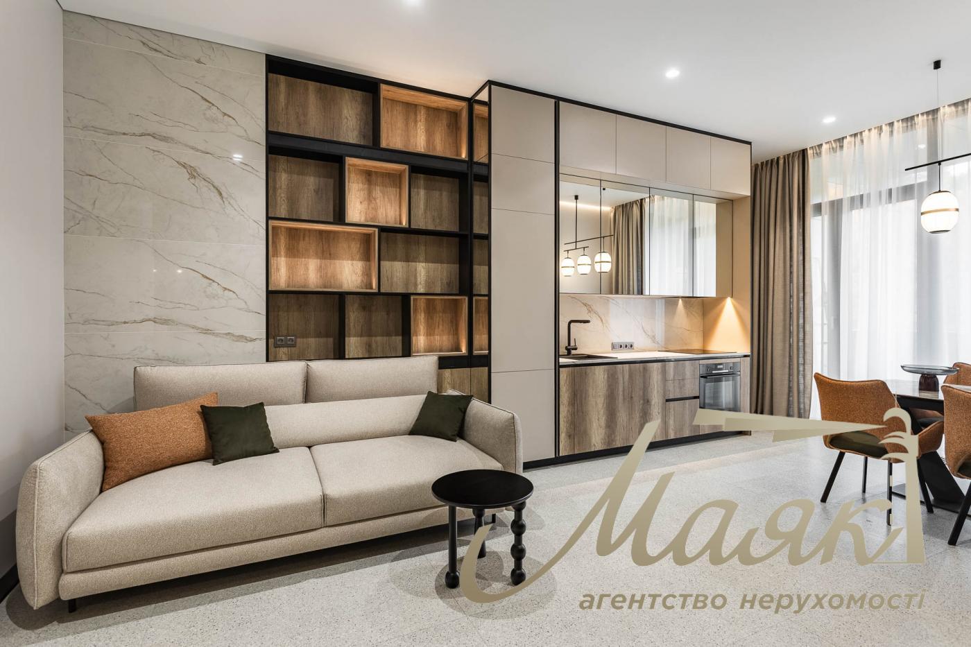 Продажа видовой 1-комнатной квартиры 65 м2 в клубном доме Hidden, ул. Садово-Ботаничная, Печерский р-н