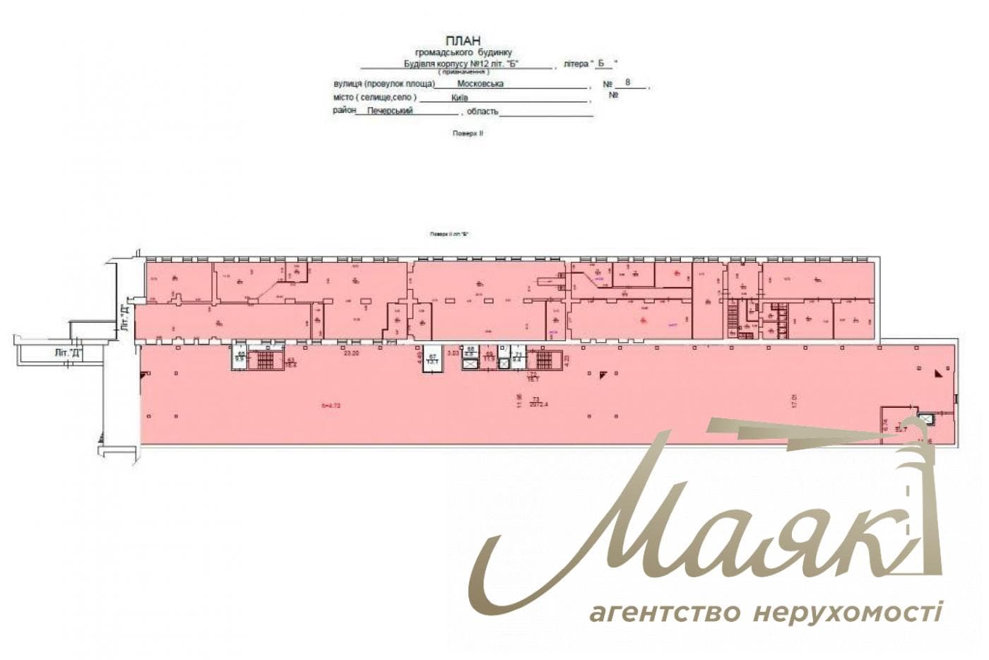 Sale of a unique building in the historical center of Kiev, Knezey Ostrozhskikh str.