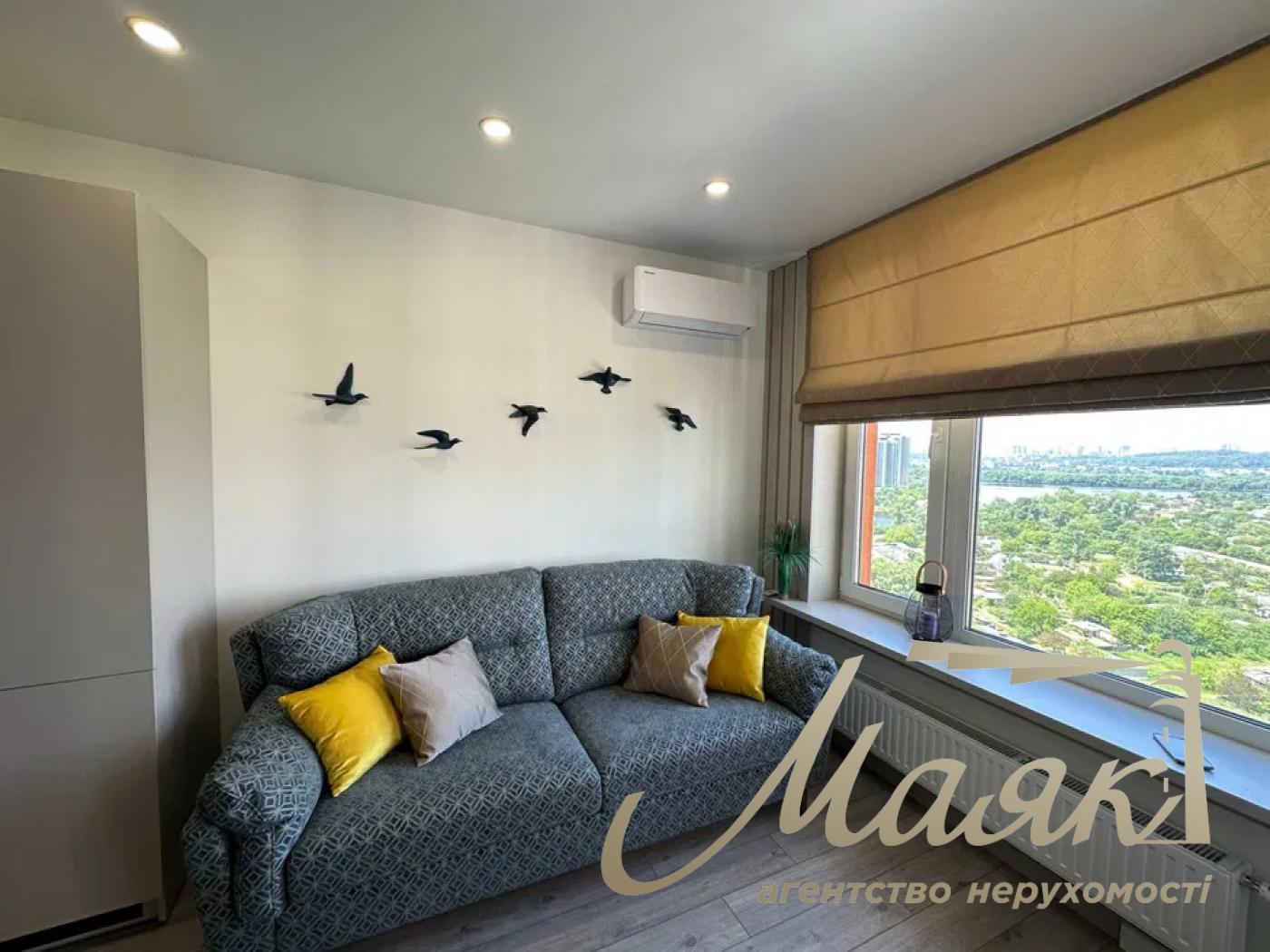 Продаж 1-кімнатної квартири 47м2, ЖК Seven, Севен, Дніпровська Набережна, Осокорки