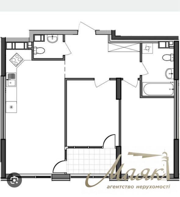 Продаж 2к квартири, 71м2, ЖК Грейт (Great)