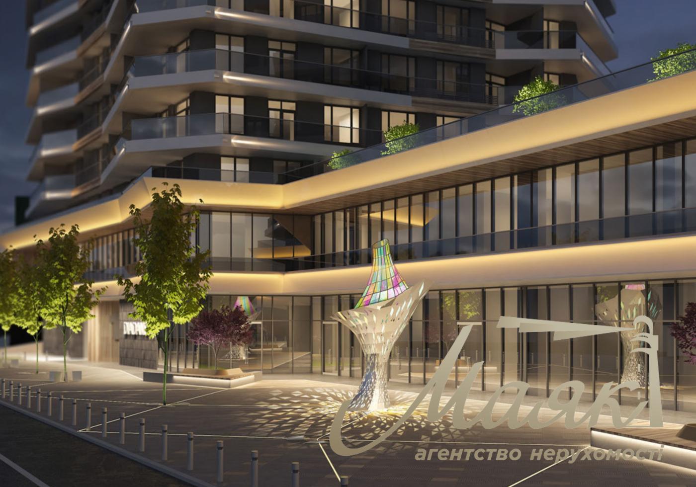 Sale of facade premises in the residential complex DIADANS, Evgeniya Konovaltsa street, Pechersk, Kyiv