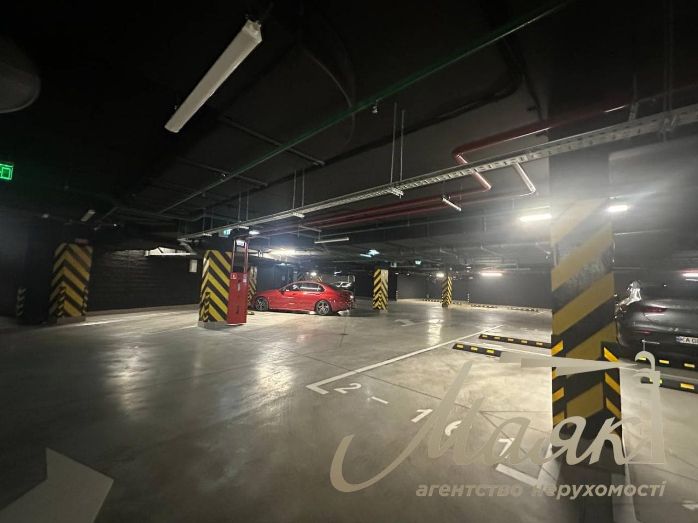 Parking Space for Rent on Level -2 at the TRIIINITY Residential Complex, 39-A Tyutyunnika St., Pechersk