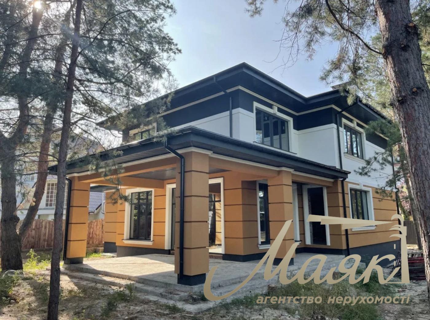 Продаж будинку 350м2 с.Козин. Б.Дамба-2 км. Сучасний будинок з басейном на ділянці з соснами!