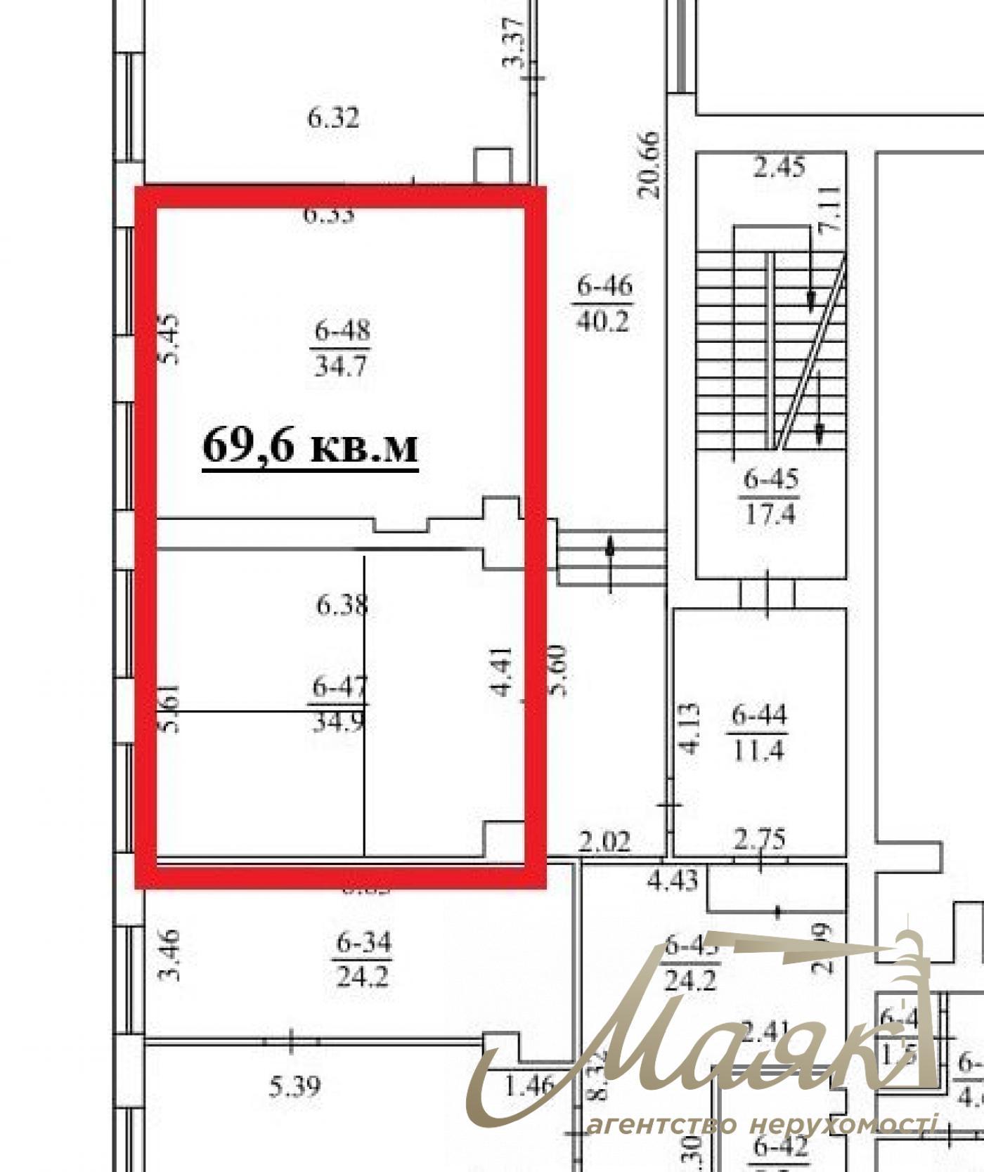 Аренда офиса 69,6м2 на Хрещатике, в самом центре Киева
