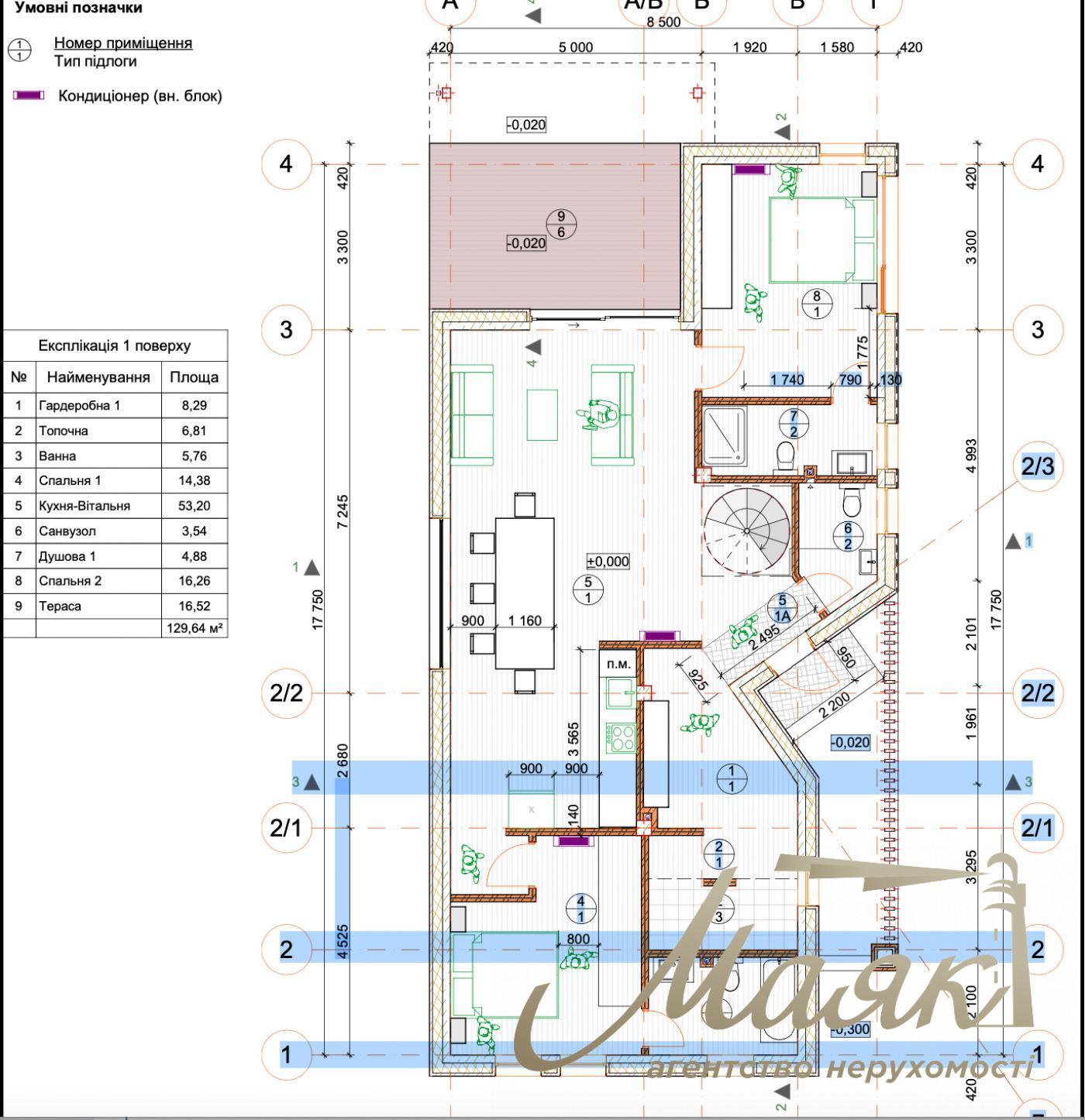 House for sale KG Riviera Village, Lebedevka