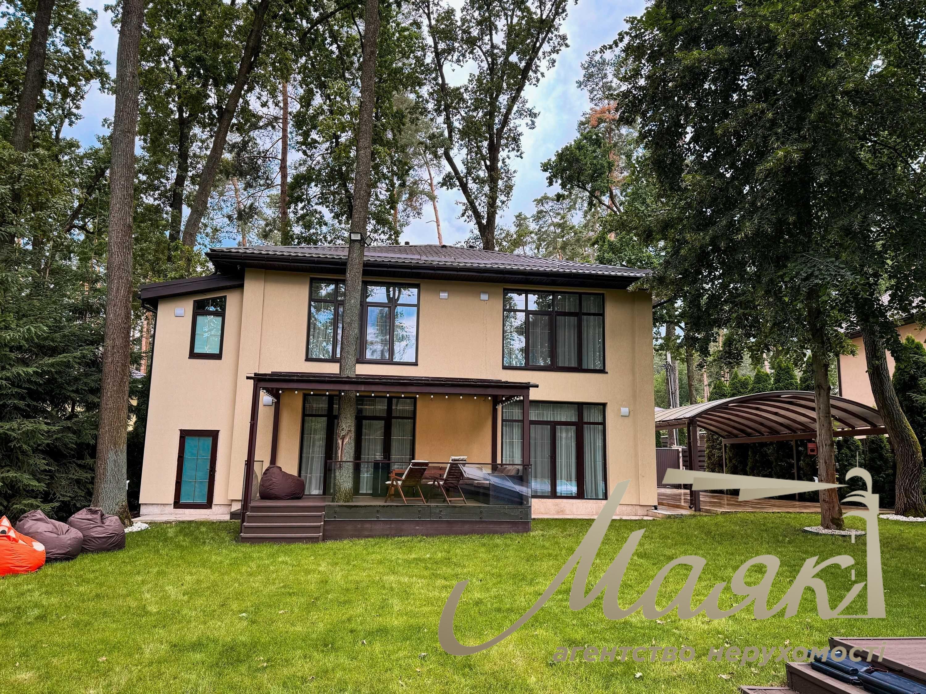 Продаж будинку лісова Буча, з ремонтом 220 м, 10 соток, басейн