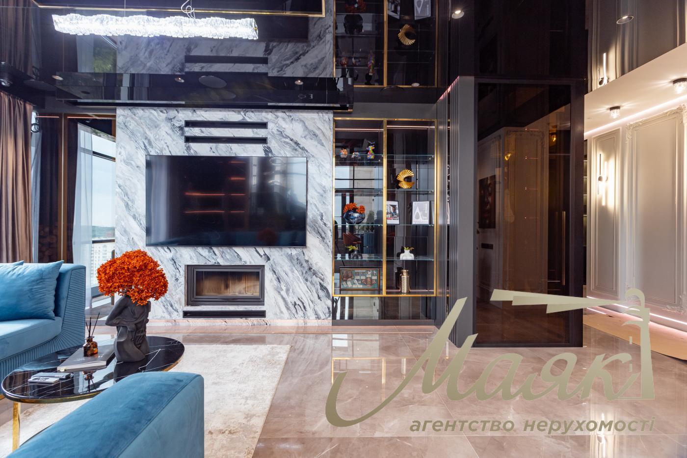 Продаж пентхауса 195 м² з терасою та дизайнерським ремонтом у ЖК Park Avenue VIP, Київ