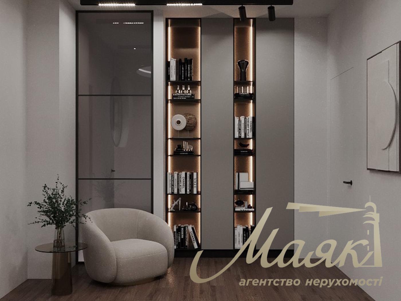 Sale of a view apartment in the residential complex "Fundukleevsky", Bohdan Khmelnitsky street