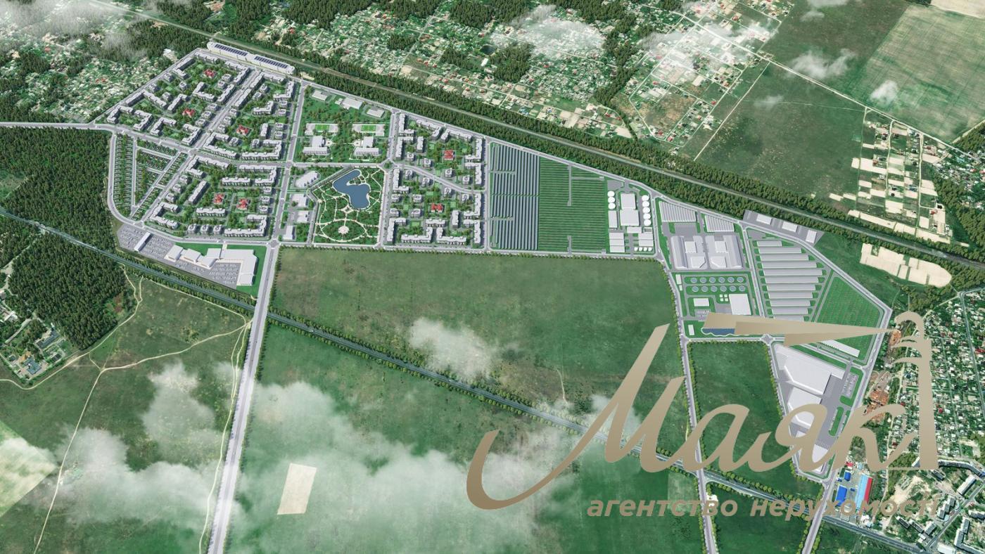 Sale of agricultural land 160 hectares. Industrial park