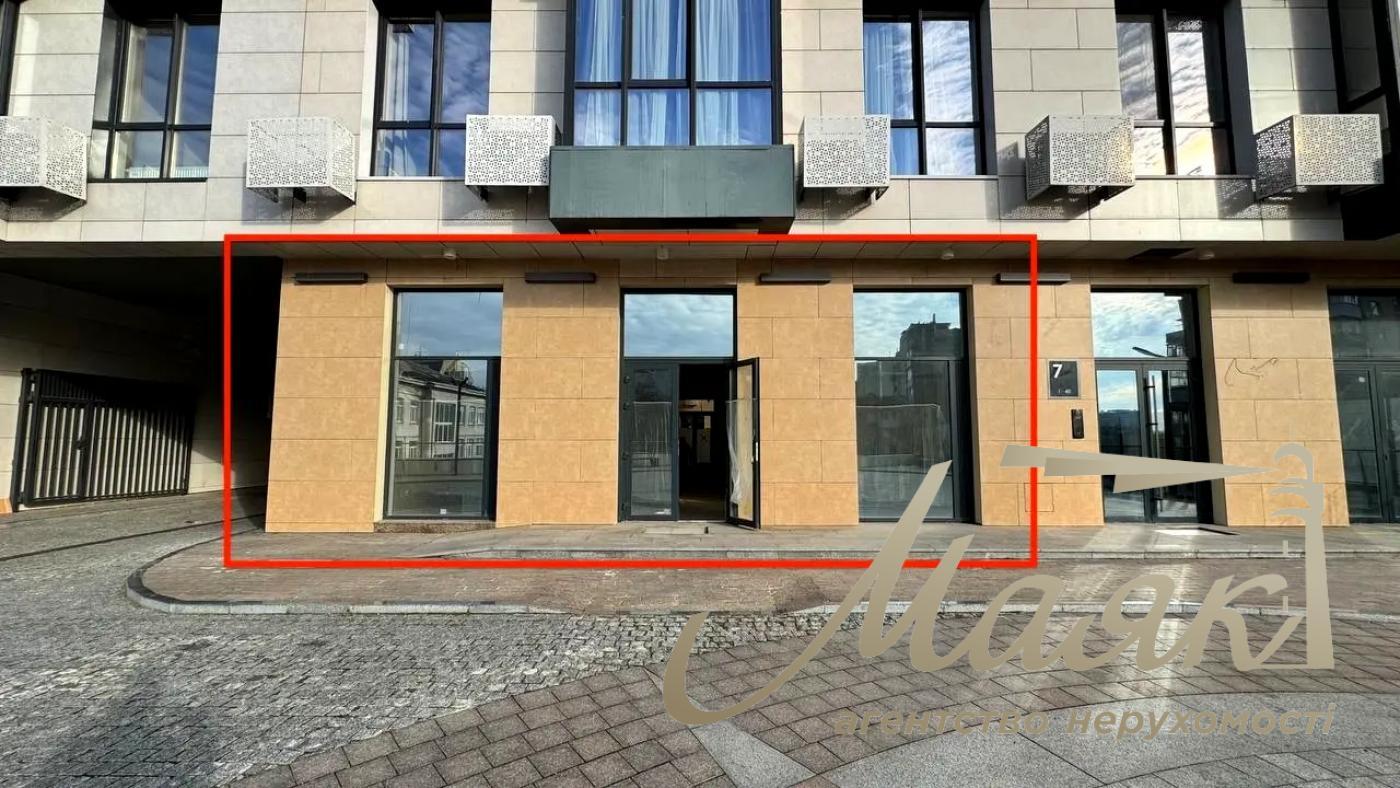 Оренда фасадного приміщення 172 м.кв. ЖК Ярославів Град, Золоті Ворота