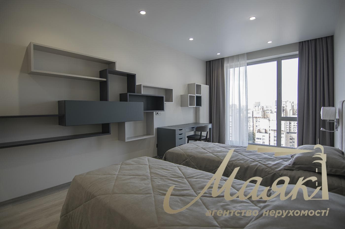 3-Bedroom Apartment for Rent on Antonovych Street, Atlantic Residence Center, Holosiivskyi District—Pets Allowed