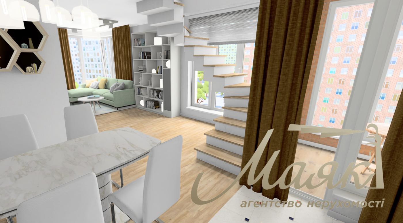 Продаж 4-кімнатної квартири в ЖК Sister, вул. Клеманська 3