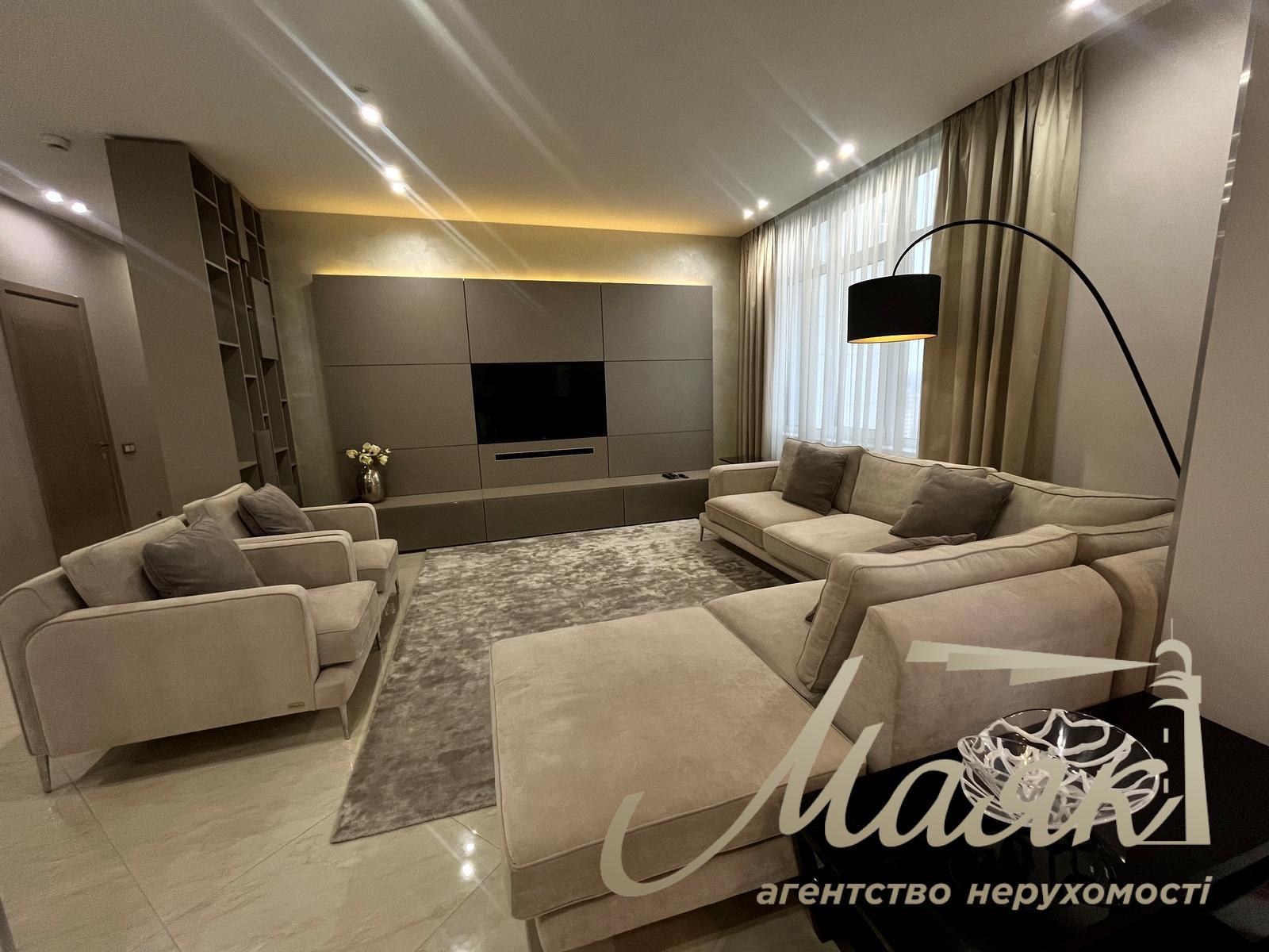 Оренда 4-кімнатної квартир 190 м² ЖК Новопечерські Липки, вул. Драгомирова, 20, Печерський район.