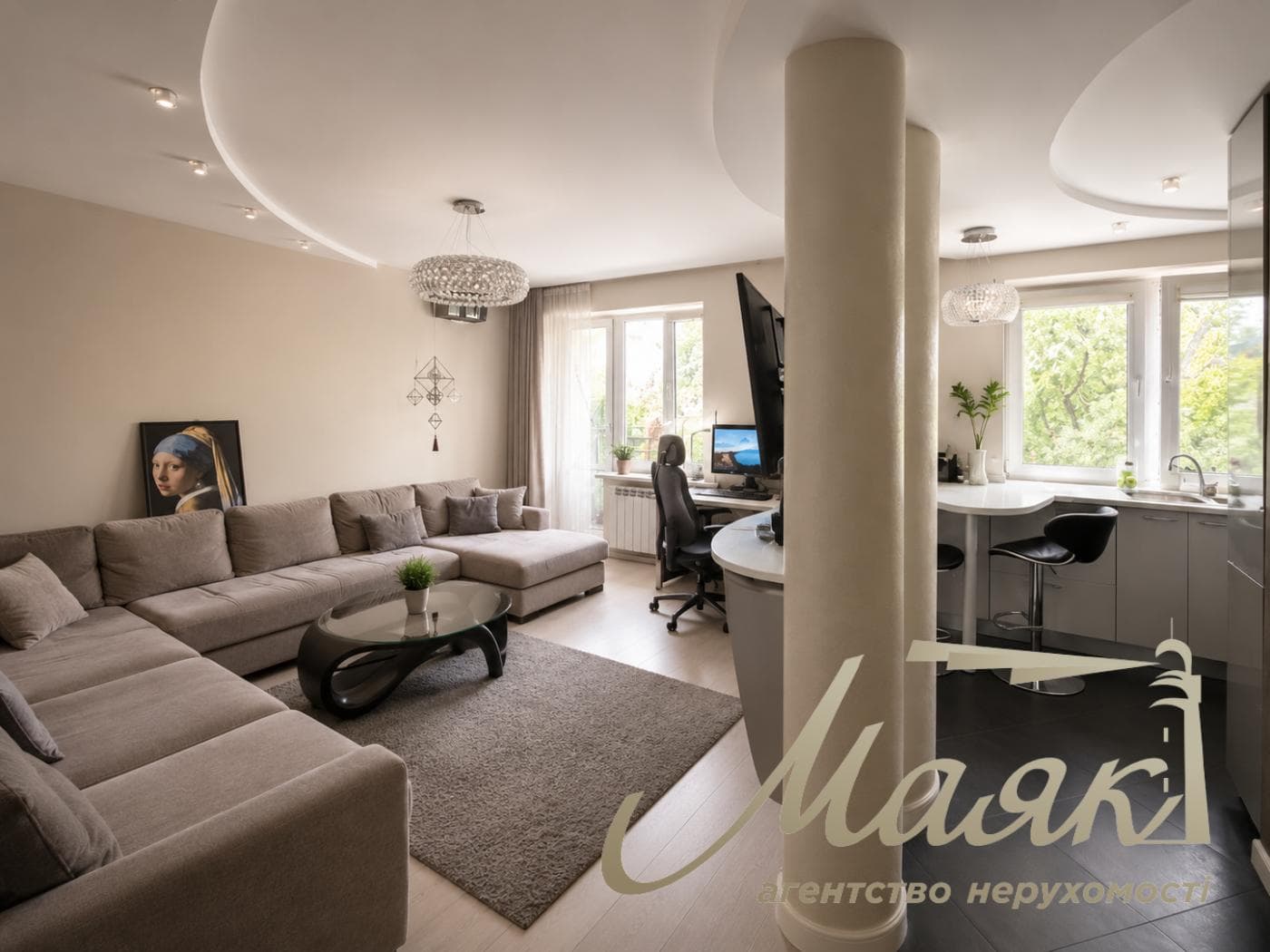 Продаж 2-кімнатної квартири площею 60 м² з ремонтом у ЦЕНТРІ СТОЛИЦІ, вул. Генерала Алмазова, 14, Печерський район, Київ