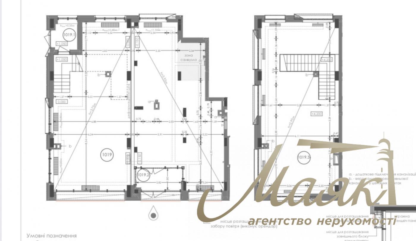 Продажа фасадного помещения 271 м² в ЖК UNIT.Home, ул. Гарета Джонса, Шевченковский район.