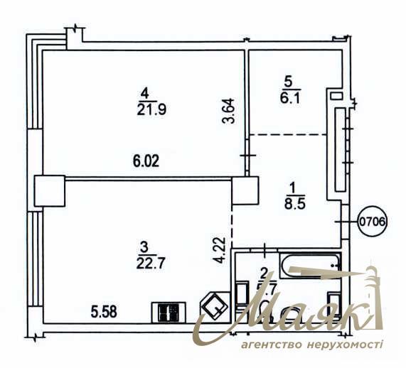 Продажа 1к квартира, 65 м2, ЖК RiverStone, Трускавецька, 10-Д
