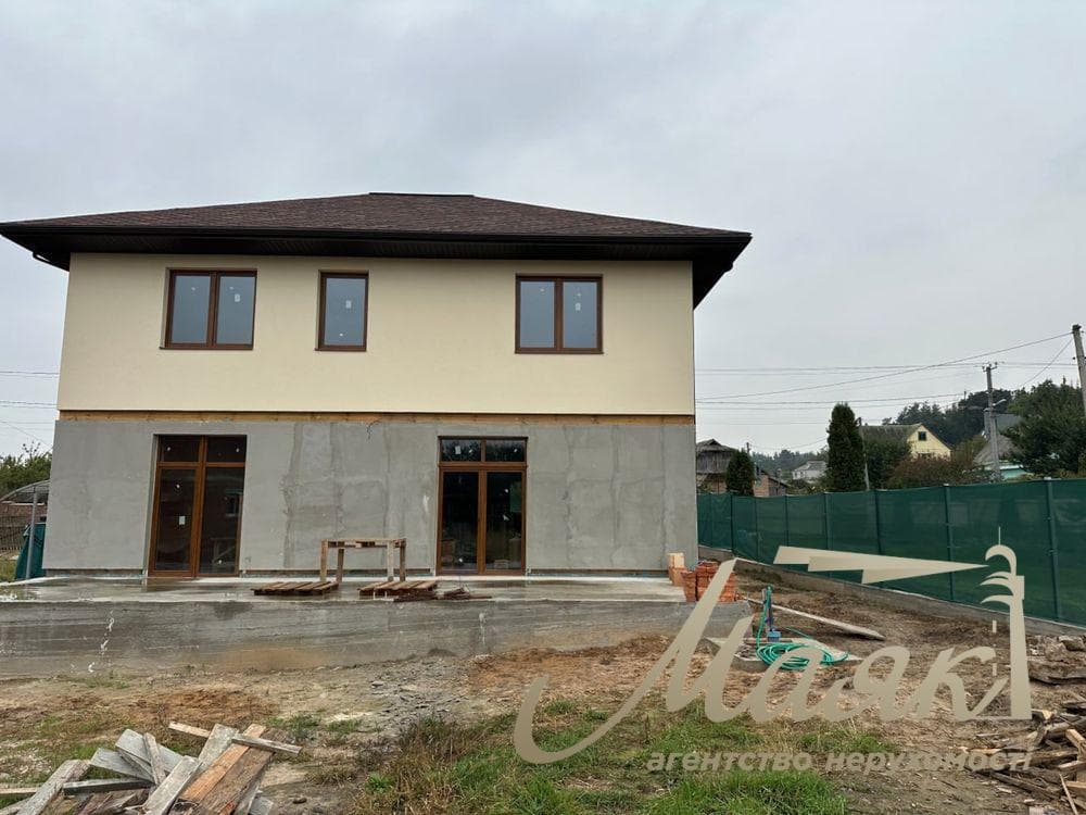 Продаж сучасного 2х-поверхового будинку 200 м² + тераса 30м2 у с. Віта поштова, Київська область, Ліс, Асфальтований під'їзд, Теремки, Одеський напрямок.