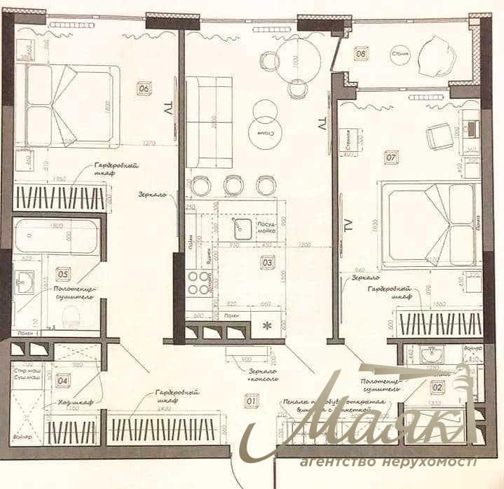 Продаж квартири 86м2 у ЖК "Французький квартал 2" вул. Джона Маккейна, 3а, Печерський район, Київ. Центр.