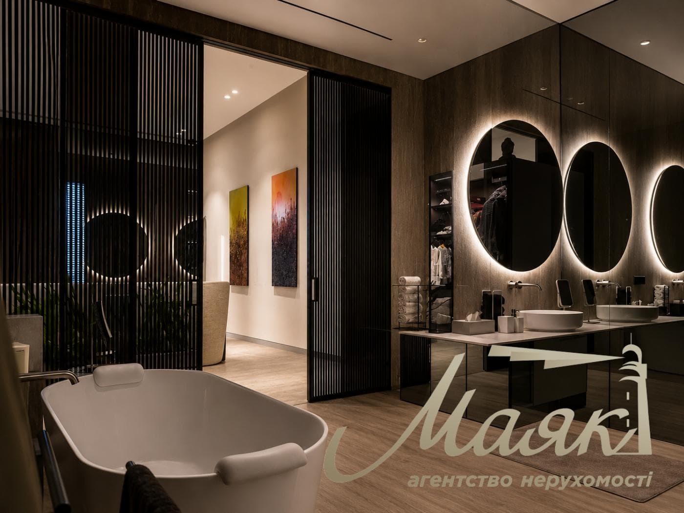 Exclusive 245 m² penthouse with a view for sale in the “Parus” residential complex, 1 Obolonska Embankment