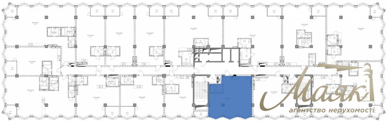 Apartment for sale in KYIVPROEKT City Space residential complex with free layout