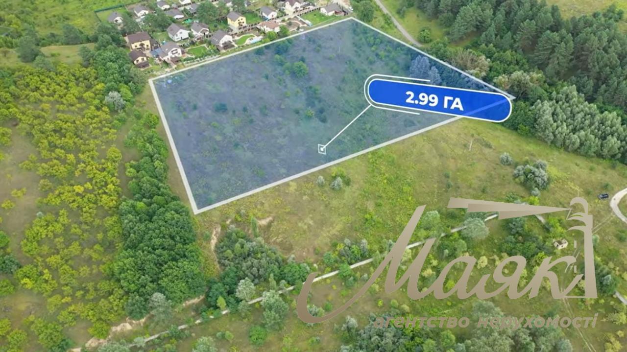 Sale of land in the village of Noviye Bezradichi, 1.74 HA, 2.99 HA, 4.73 HA, Kiev region