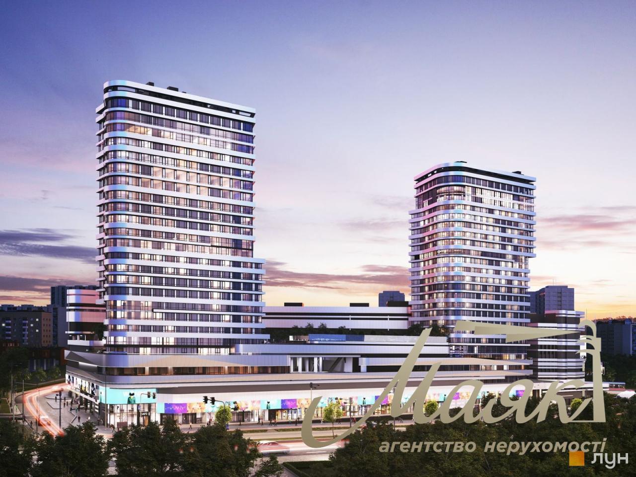 Продаж 1-к квартири 46 м2 у ЖК White Lines м. Голосіївська