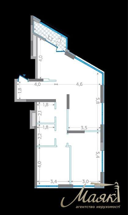Продаж 3к квартири за переуступкою ЖК Зарічний, вул. Зарічна, Славутич