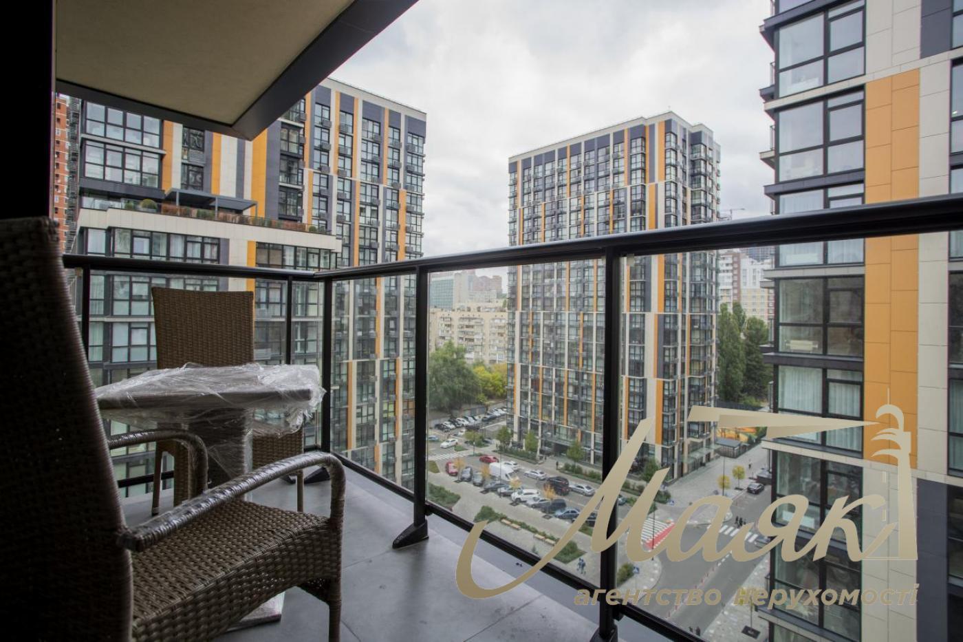 Аренда видовой 2-х комнатной квартиры в ЖК Французский квартал 2, Печерский район.
