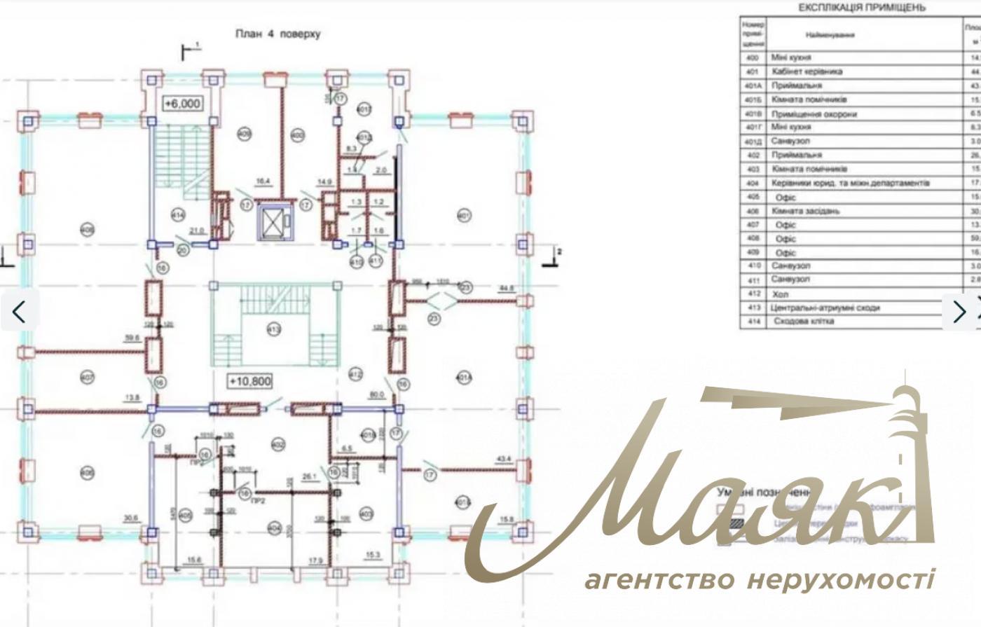 Rent of a building on Pechersk, Nemirovich Danchenko St.
