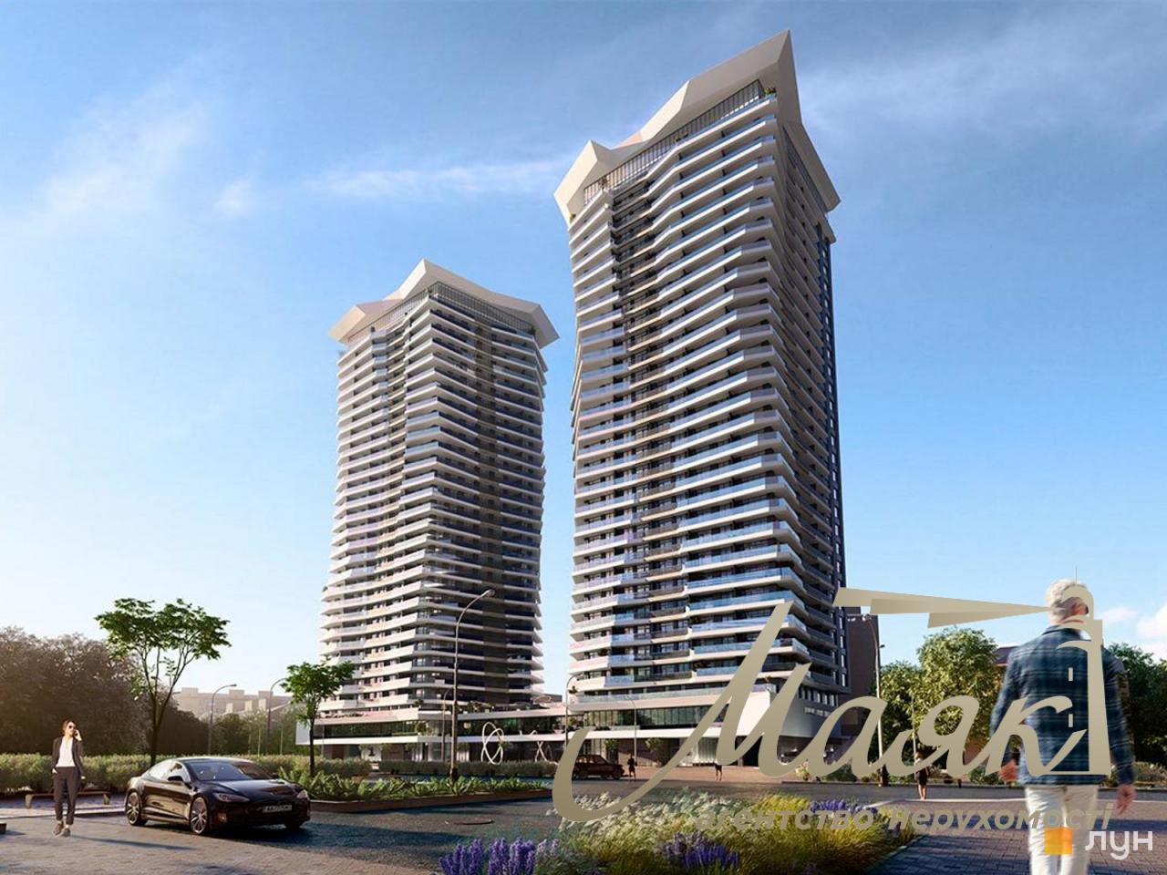 Продаж 2-к квартири під офіс в ЖК DIADANS вул.Євгена Коновальця