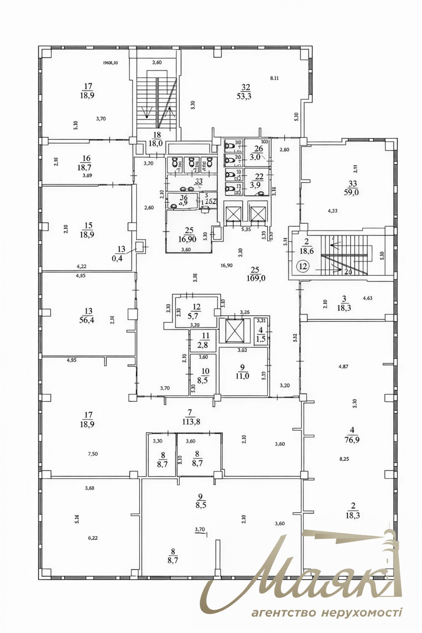 Оренда офісу 615м2 вул. Лєскова 9 Печерський район метро Печерська
